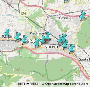 Mappa Prima Traversa Luigi Angrisani, 84014 Nocera Inferiore SA, Italia (2.10333)