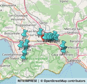 Mappa Via A. Califano, 84016 Pagani SA, Italia (5.65412)