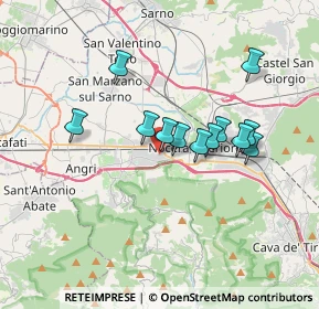 Mappa Via A. Califano, 84016 Pagani SA, Italia (3.07083)