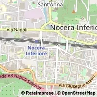 Hartă Nocera Inferiore