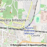 Karte Nocera Inferiore