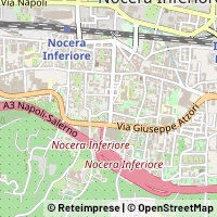 Karte Nocera Inferiore
