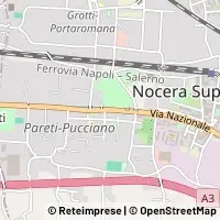 Mapa Nocera Superiore