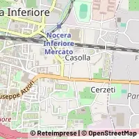 Karte Nocera Inferiore