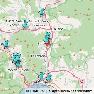 Mappa 84081 Baronissi SA, Italia (5.48917)