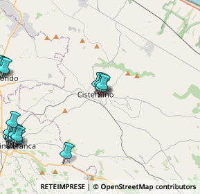 Mappa Via Dante Alighieri, 72014 Cisternino BR, Italia (6.7955)