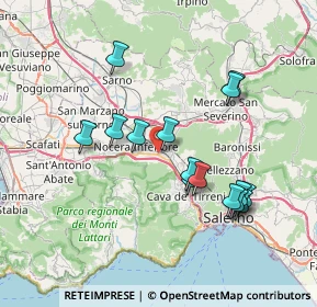 Mappa Corso Giacomo Matteotti, 84015 Nocera Superiore SA, Italia (7.50867)