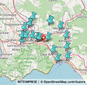Mappa Corso Giacomo Matteotti, 84015 Nocera Superiore SA, Italia (6.872)