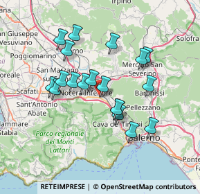 Mappa Corso Giacomo Matteotti, 84015 Nocera Superiore SA, Italia (6.75421)