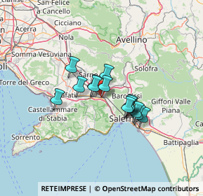 Mappa Via Matteotti, 84015 Nocera Superiore SA, Italia (9.55)