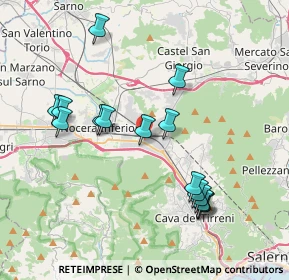 Mappa Corso Giacomo Matteotti, 84015 Nocera Superiore SA, Italia (4.19933)