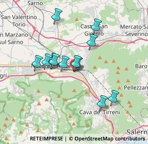 Mappa Corso Giacomo Matteotti, 84015 Nocera Superiore SA, Italia (3.24333)
