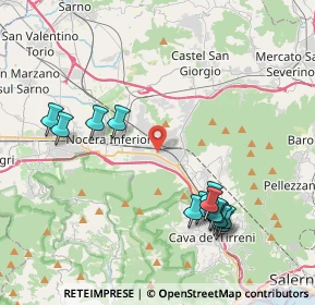 Mappa Corso Giacomo Matteotti, 84015 Nocera Superiore SA, Italia (4.74846)