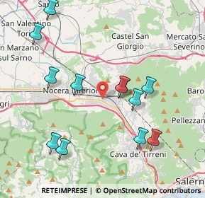 Mappa Corso Giacomo Matteotti, 84015 Nocera Superiore SA, Italia (4.49917)