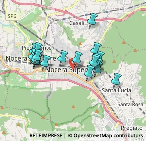 Mappa Via Matteotti, 84015 Nocera Superiore SA, Italia (1.739)