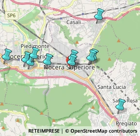 Mappa Via Matteotti, 84015 Nocera Superiore SA, Italia (2.29583)