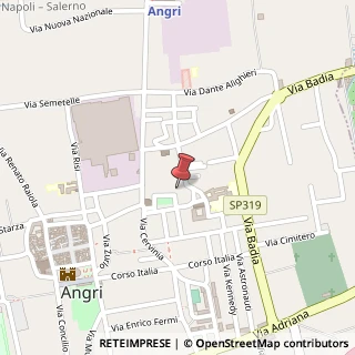 Mappa Piazza Annunziata, 40, 84012 Angri, Salerno (Campania)
