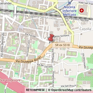 Mappa Via Fucilari, 154, 84014 Nocera Inferiore, Salerno (Campania)