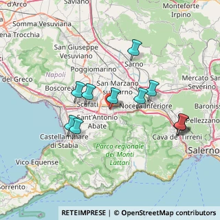 Mappa Via Nuova Cotoniere, 84012 Angri SA, Italia (7.58727)