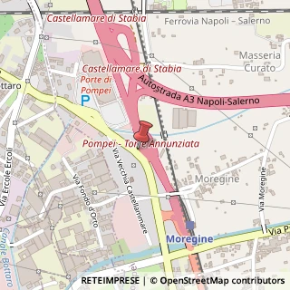 Mappa Strada Statale 145, 39, 80045 Pompei, Napoli (Campania)