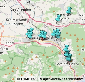 Mappa Via Gerardo Palma, 84014 Nocera Inferiore SA, Italia (3.65438)