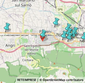 Mappa Via I Traversa Fontana, 84016 Pagani SA, Italia (2.51818)