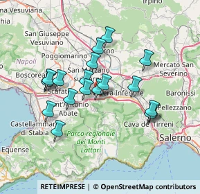 Mappa Via I Traversa Fontana, 84016 Pagani SA, Italia (6.77263)