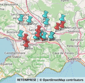 Mappa Via I Traversa Fontana, 84016 Pagani SA, Italia (5.84176)