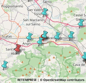 Mappa Via I Traversa Fontana, 84016 Pagani SA, Italia (6.09778)