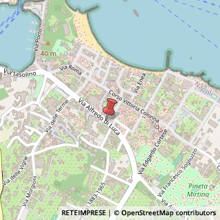 Mappa Via Alfredo De Luca,  65, 80077 Ischia, Napoli (Campania)