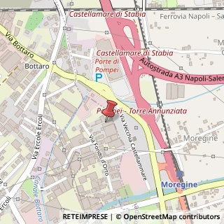 Mappa Via Fondo D'Orto, 60, 80053 Castellammare di Stabia, Napoli (Campania)