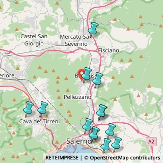 Mappa Via Goffredo Mameli, 84081 Baronissi SA, Italia (5.82923)