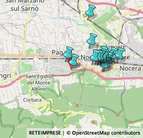 Mappa Via Pagano Nicola, 84016 Pagani SA, Italia (1.71842)