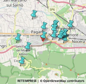 Mappa Via Pagano Nicola, 84016 Pagani SA, Italia (1.7725)