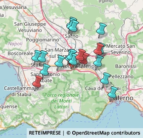 Mappa Via Armando Diaz, 84016 Pagani SA, Italia (6.13053)