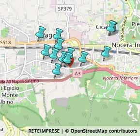 Mappa Via Pagano Nicola, 84016 Pagani SA, Italia (0.69429)