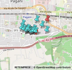 Mappa Via Pagano Nicola, 84016 Pagani SA, Italia (0.2585)