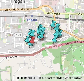 Mappa Via Pagano Nicola, 84016 Pagani SA, Italia (0.271)