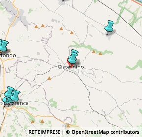 Mappa Via Castello, 72014 Cisternino BR, Italia (6.72273)