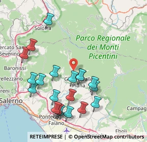 Mappa Via Magistrato Linguiti, 84095 Giffoni Valle Piana SA, Italia (8.9865)