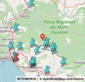 Mappa Via Magistrato Linguiti, 84095 Giffoni Valle Piana SA, Italia (10.3105)