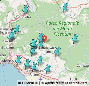 Mappa Via Magistrato Linguiti, 84095 Giffoni Valle Piana SA, Italia (9.771)