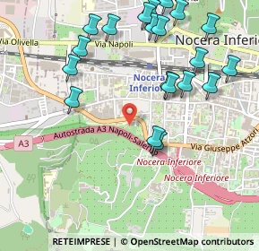 Mappa Via Sant'Angelo in Grotta, 84014 Nocera Inferiore SA, Italia (0.641)