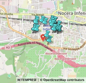 Mappa Via Sant'Angelo in Grotta, 84014 Nocera Inferiore SA, Italia (0.353)