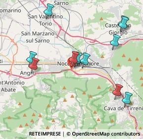Mappa Via Sant'Angelo in Grotta, 84014 Nocera Inferiore SA, Italia (4.70727)