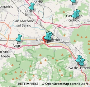Mappa Via Sant'Angelo in Grotta, 84014 Nocera Inferiore SA, Italia (4.91167)