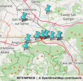 Mappa Via Sant'Angelo in Grotta, 84014 Nocera Inferiore SA, Italia (2.86417)