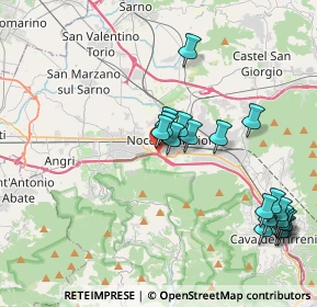 Mappa Via Sant'Angelo in Grotta, 84014 Nocera Inferiore SA, Italia (4.78)