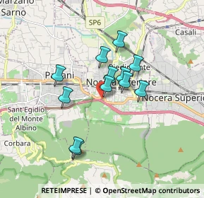 Mappa Via Sant'Angelo in Grotta, 84014 Nocera Inferiore SA, Italia (1.47)