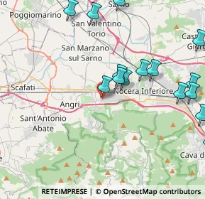 Mappa Via Sorvello, 84016 Pagani SA, Italia (5.248)